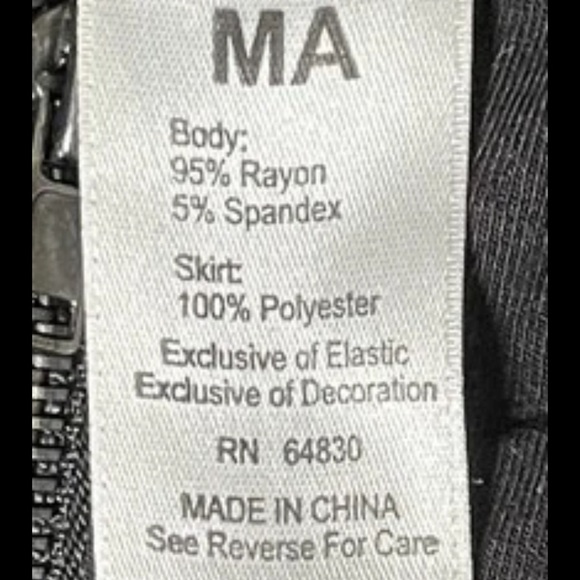 Balera Black Corset Peplum Dance Top Tulle Skirt Punkcore Ballerinacore CHP 2 - Picture 8 of 8